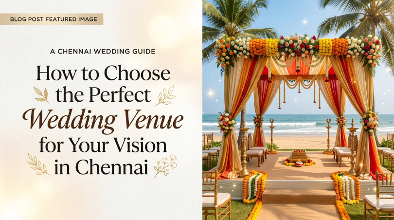 how to choose the perfect wedding venue in chennai